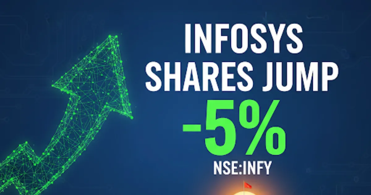 Infosys Shares Jump 5% Today