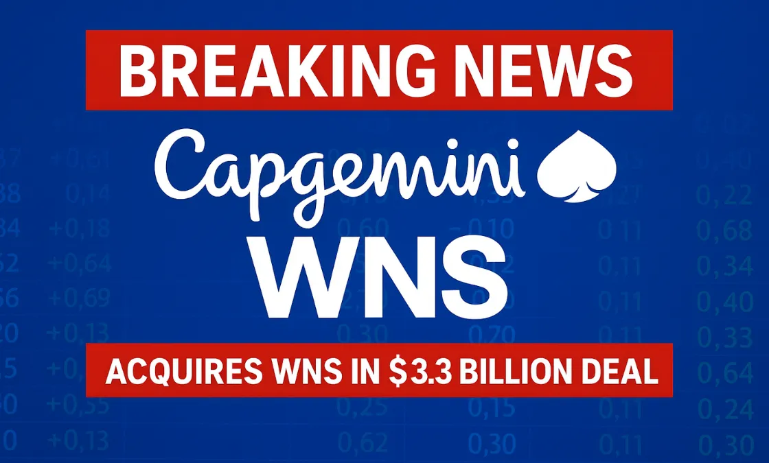 Capgemini Acquires WNS in $3.3 Billion Deal